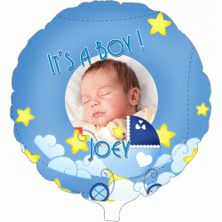 It\'s A Boy! Photo Balloon