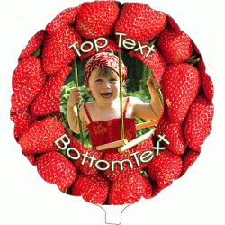 Strawberry Photo Balloon