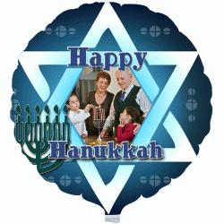 Hanukkah Photo Balloon